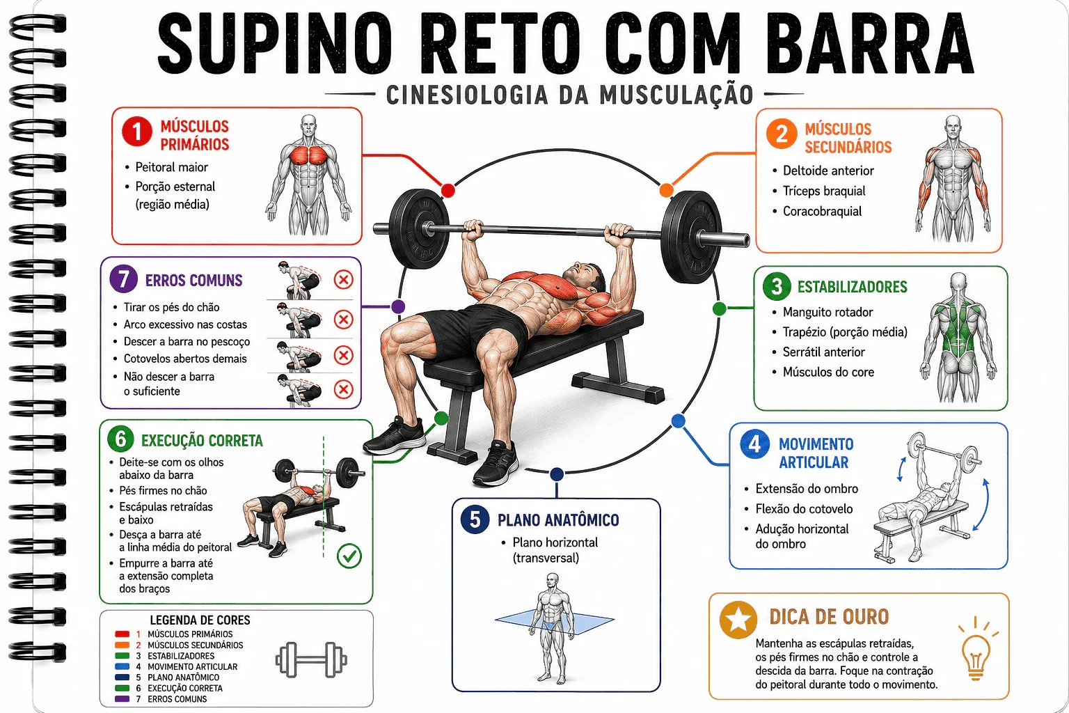 Kinesiology visual study card 2